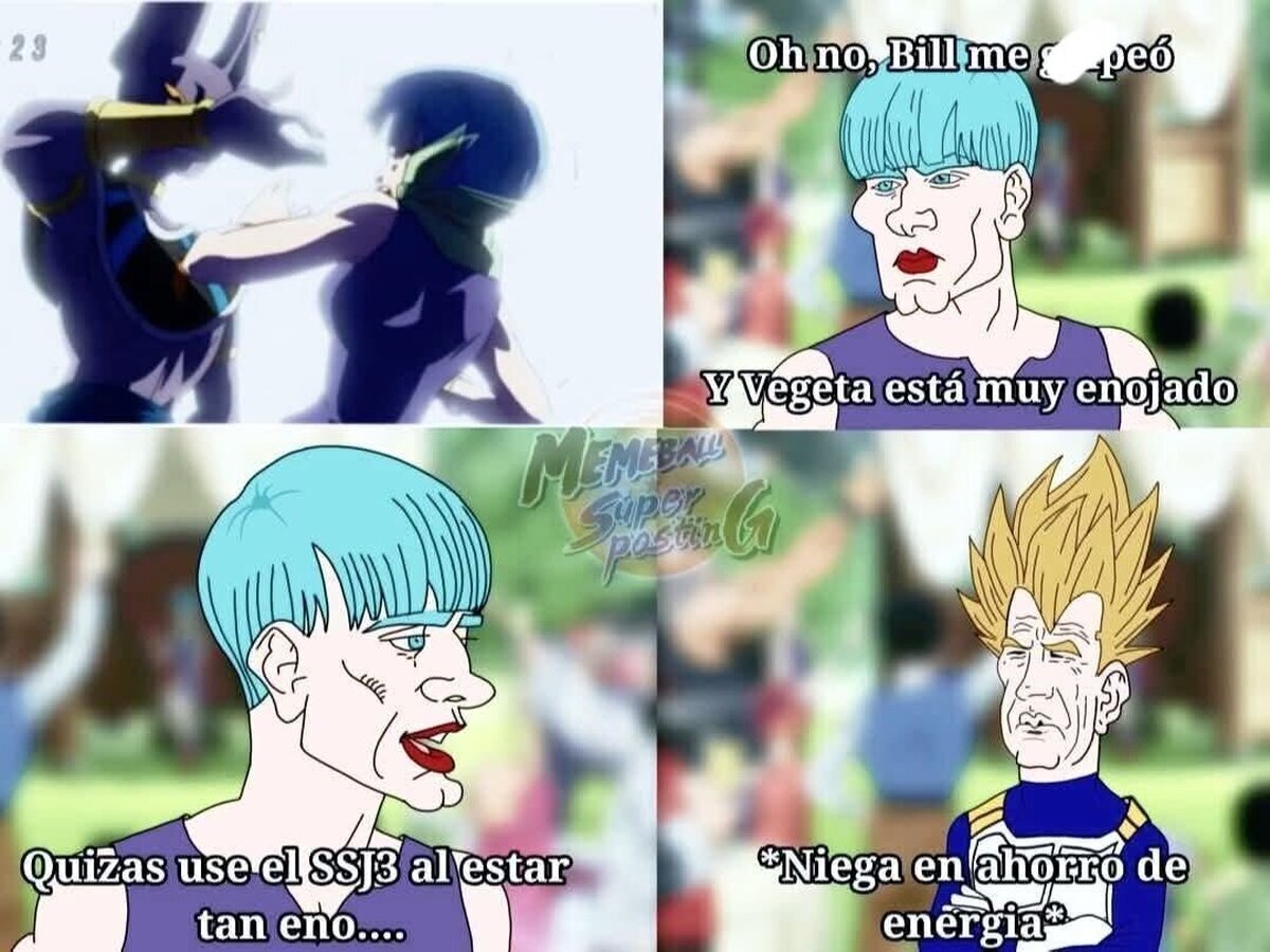 Inexplicable lo de Vegeta