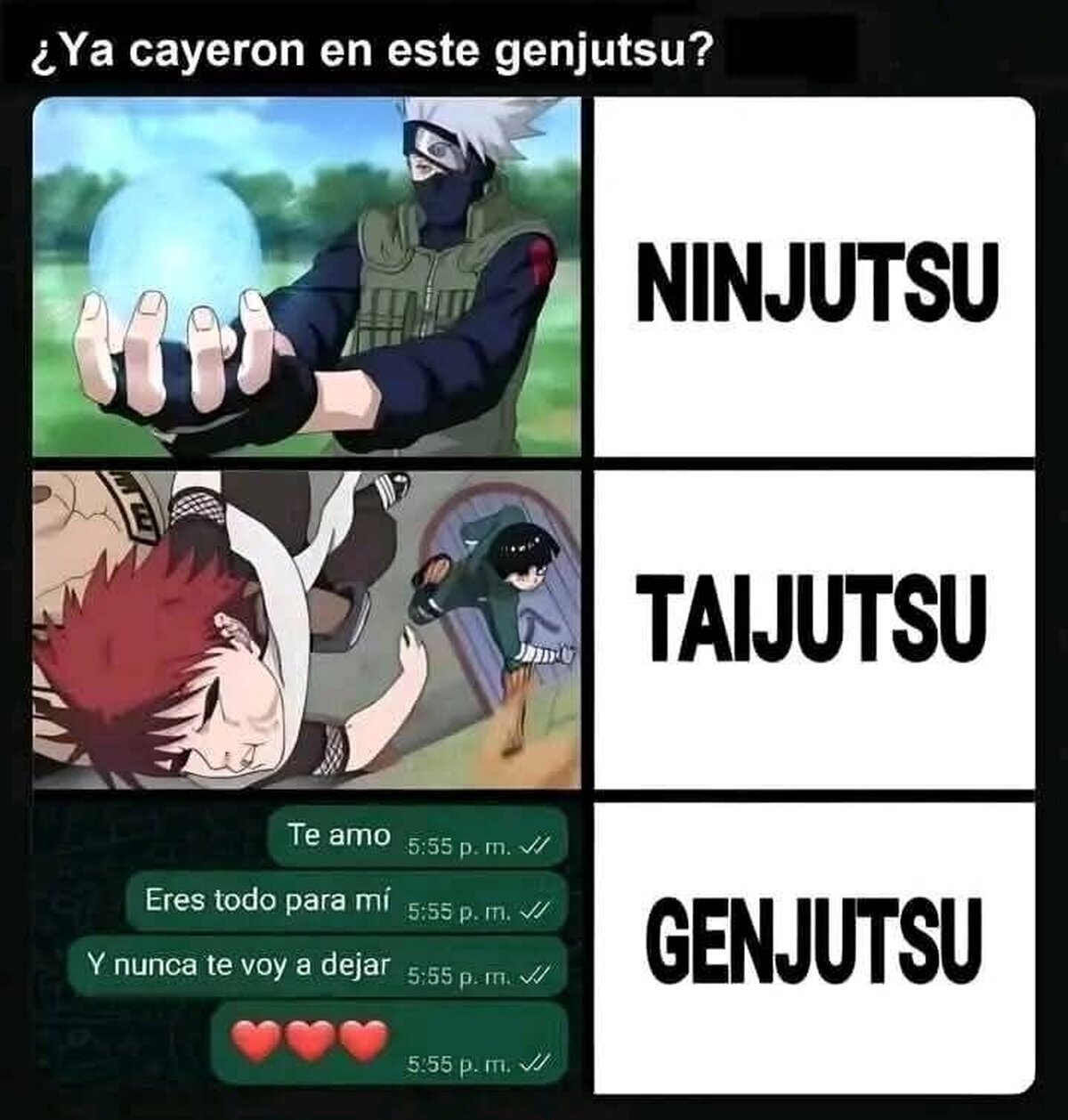Hemos caido en un genjutsu
