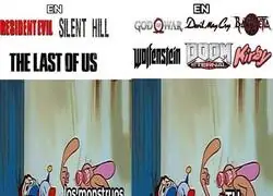 Los monstruos en estos juegos