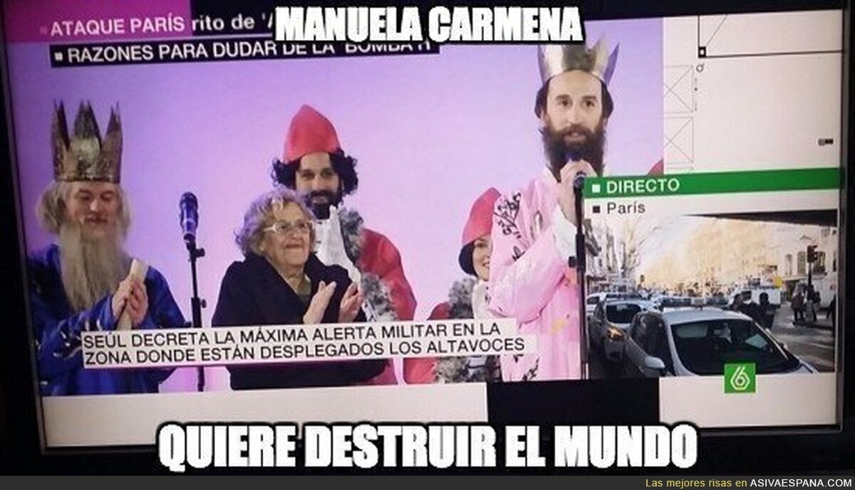 El nuevo reto de Manuela Carmena, según las noticias