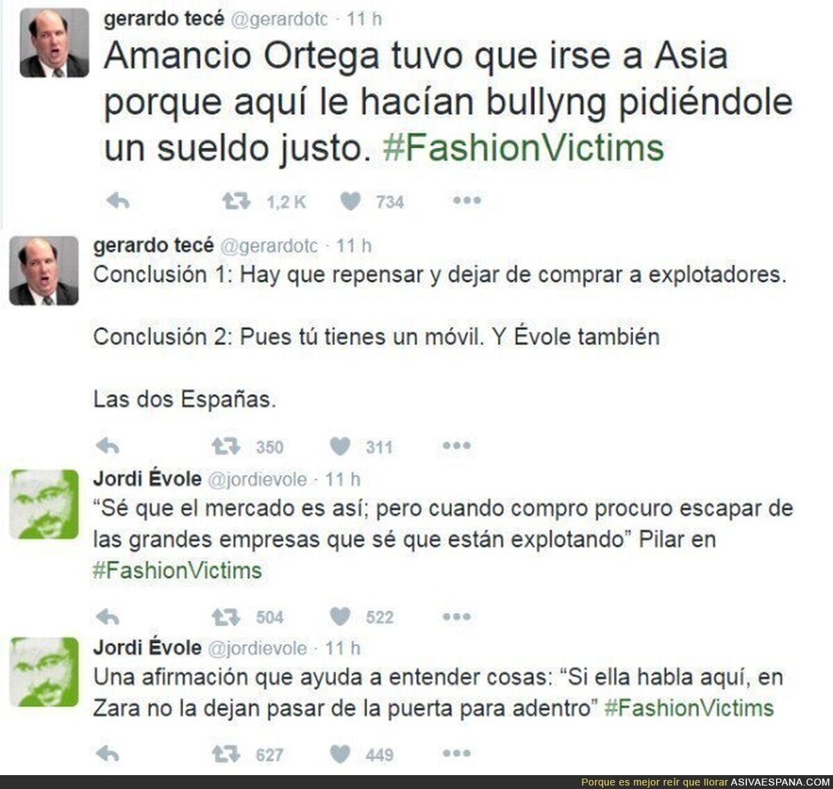 Fashion victims