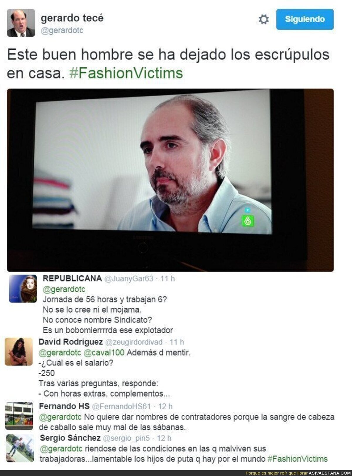 Fashion victims