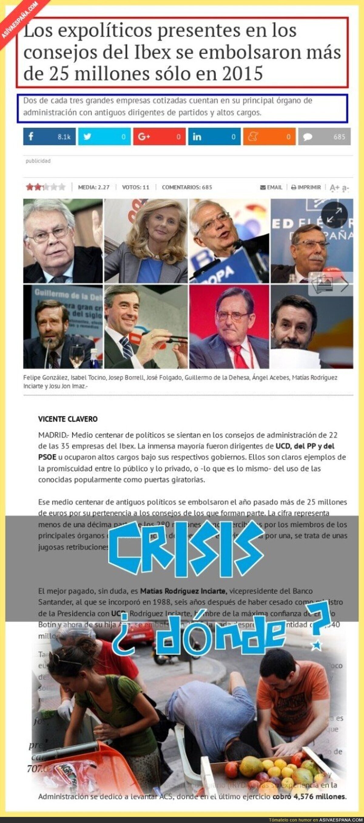 ¡Crisis!, ¿Dónde?