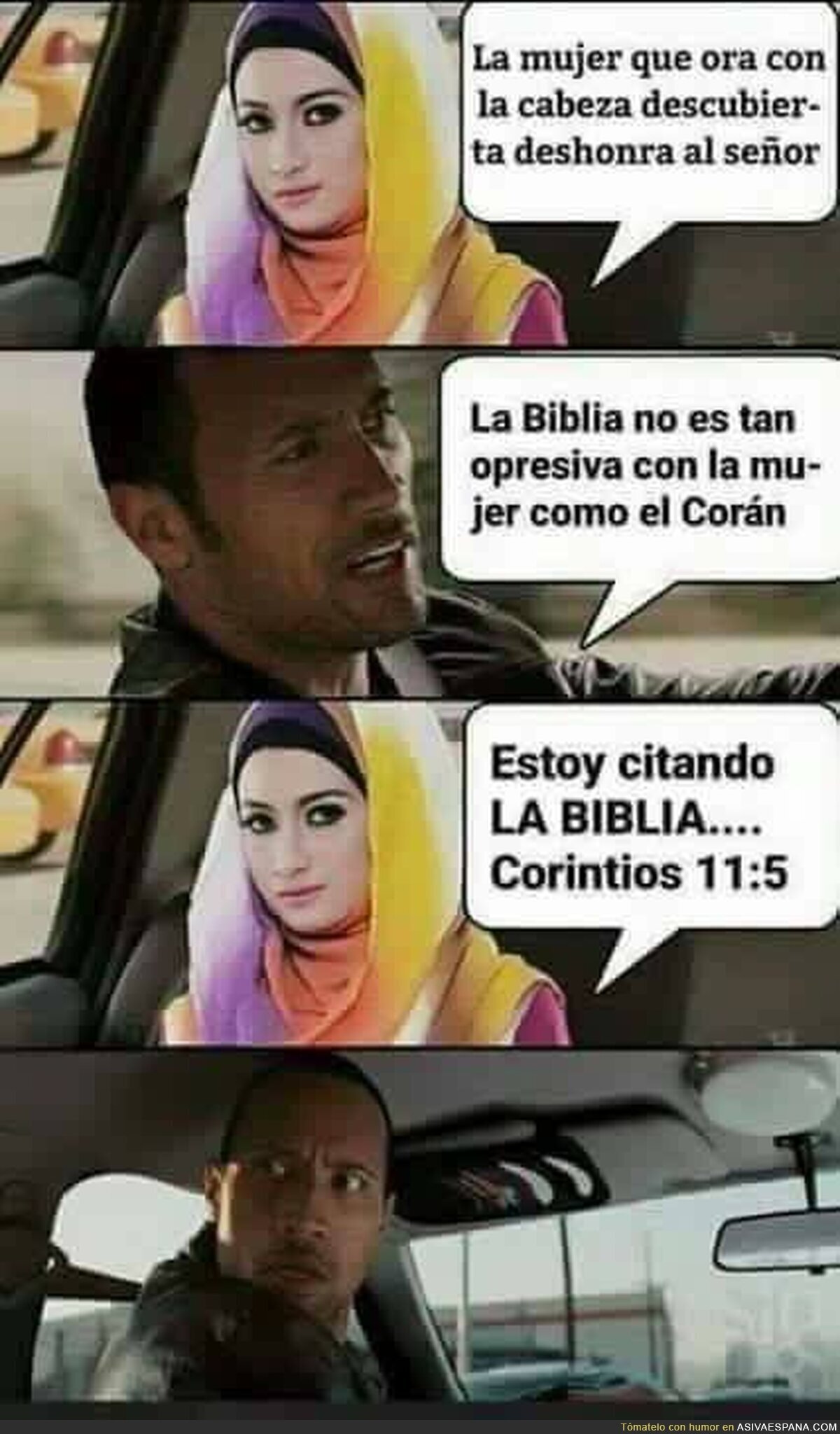 La Biblia no es opresiva