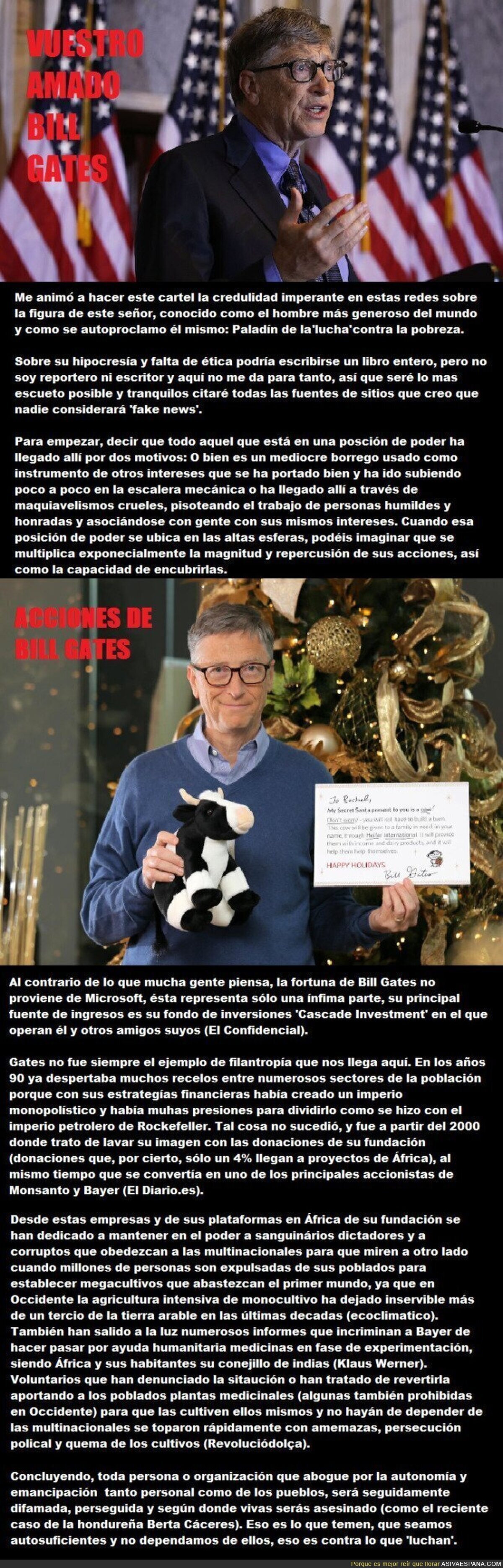 Vuestro amado Bill Gates