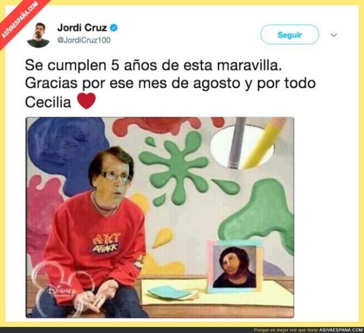 Gracias por tanto, Cecilia