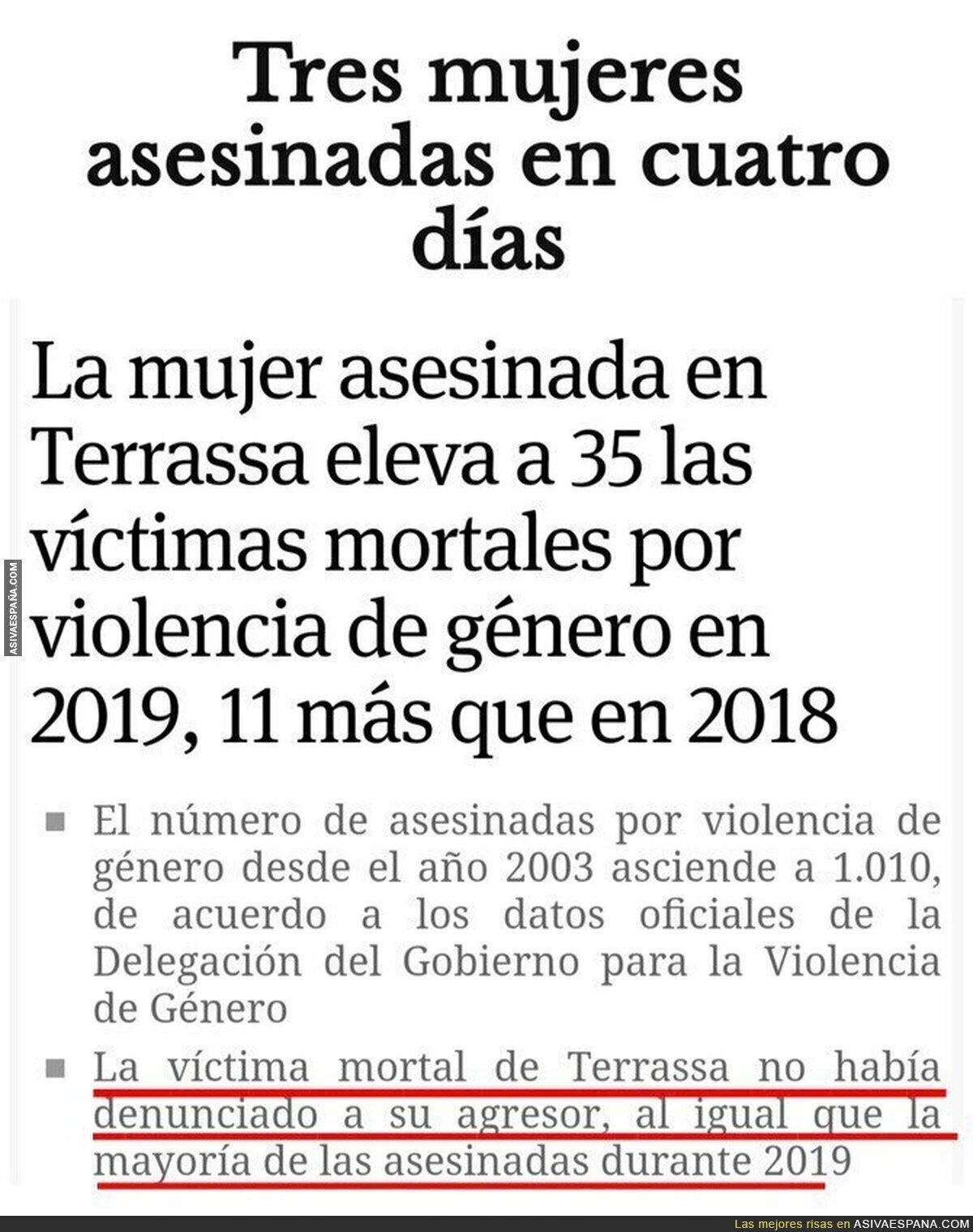 El genocidio continúa...