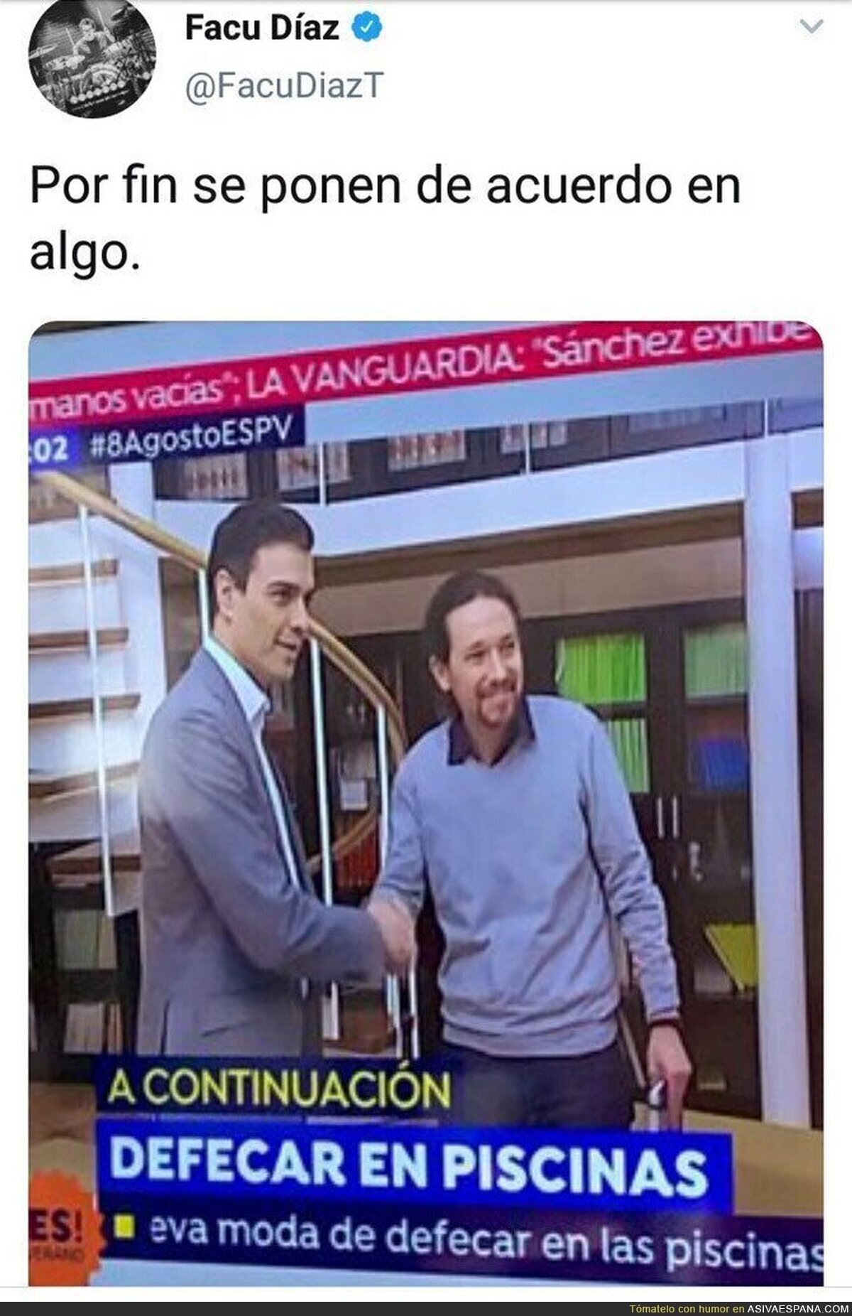 Pablo y Pedro ya se entienden