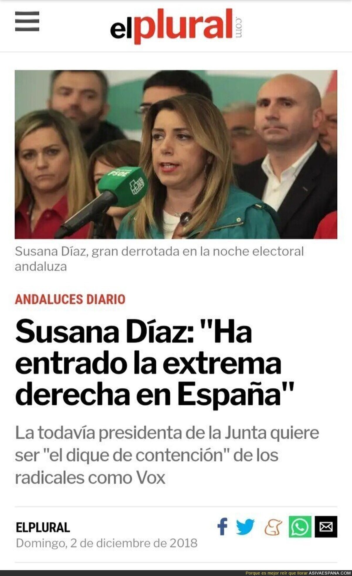 Gracias, Susana, contigo empezó todo