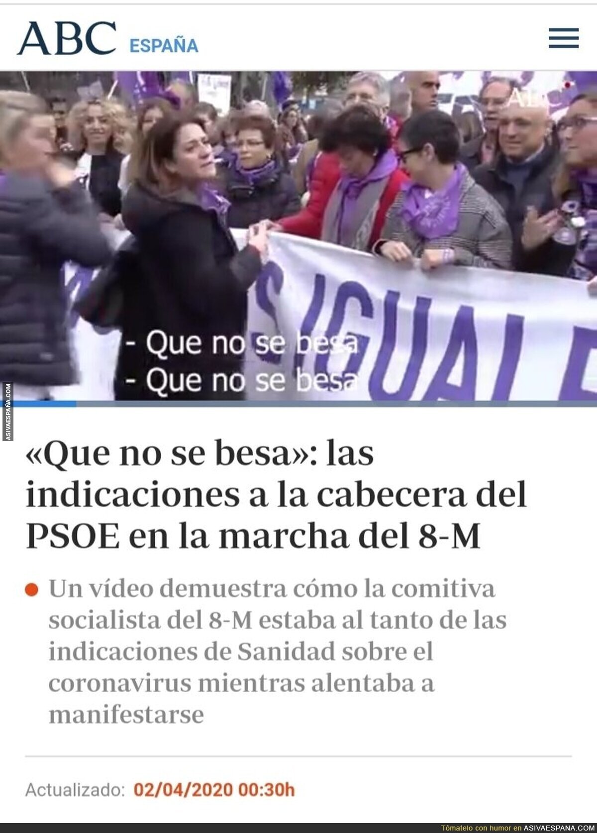 Este gobierno lo sabía y engañaron a las feministas