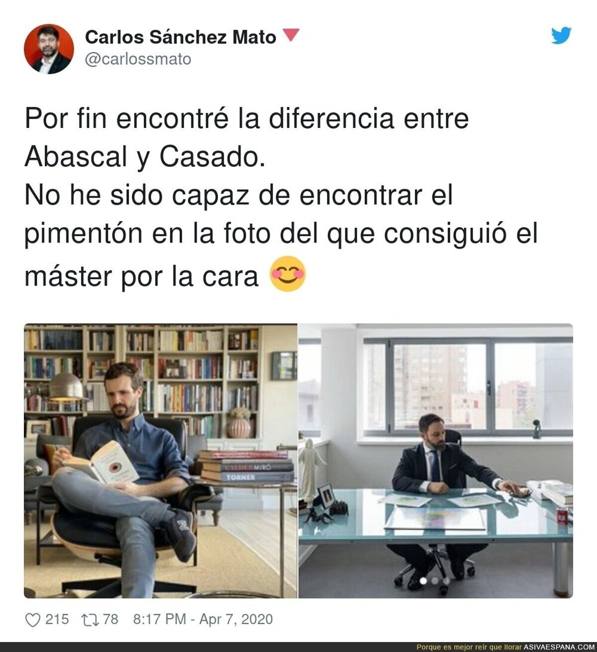 Uno hace como que lee y otro que trabaja ????????, por @carlossmato