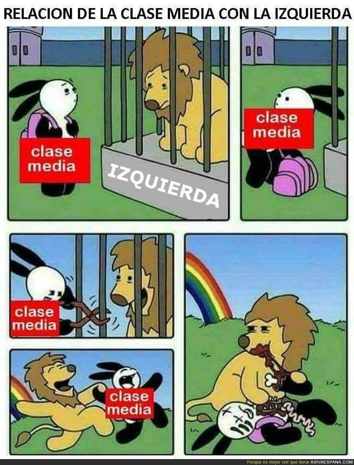 El socialismo es el enemigo de la clase media ¡Libertad!