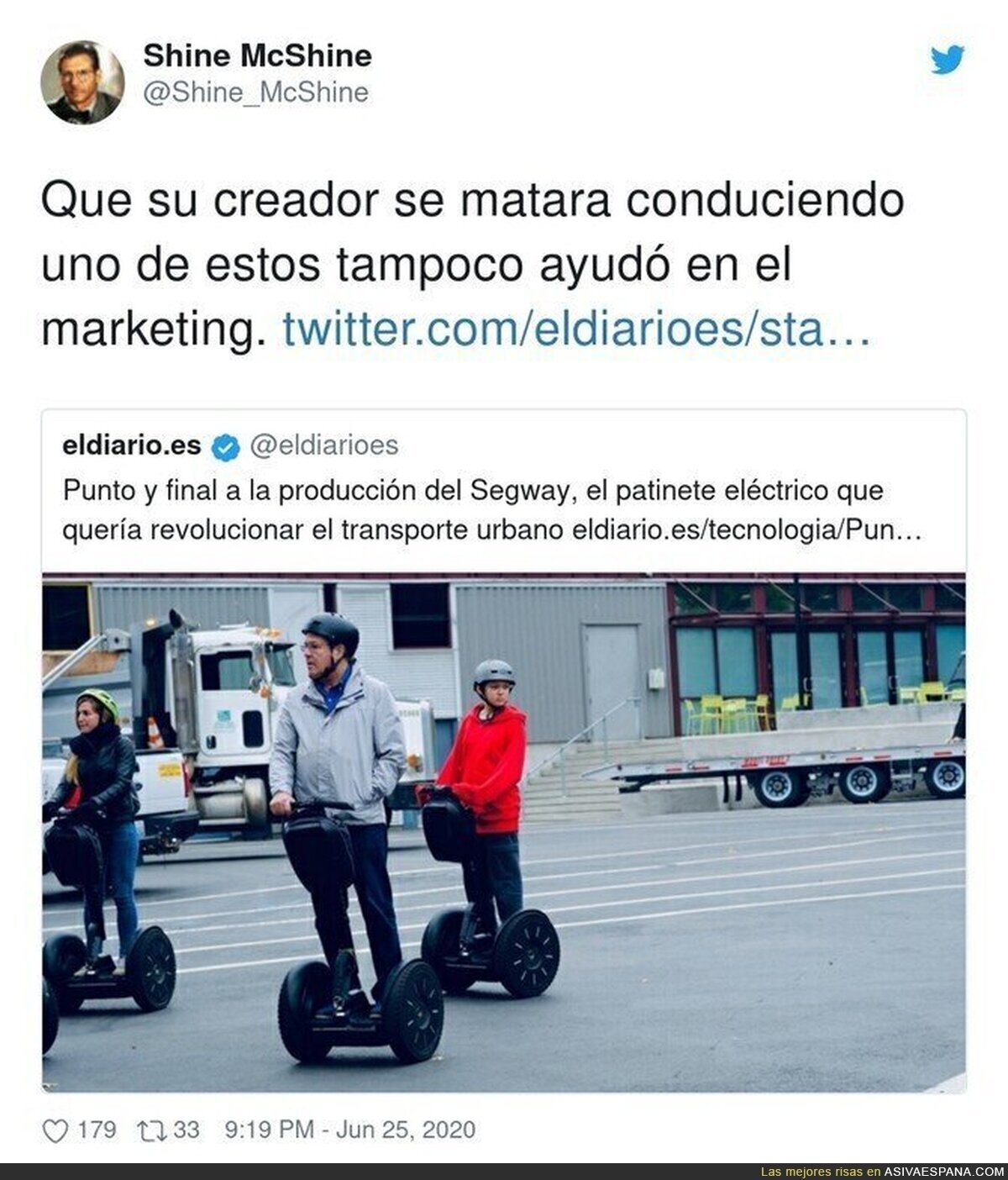 El fin del segway