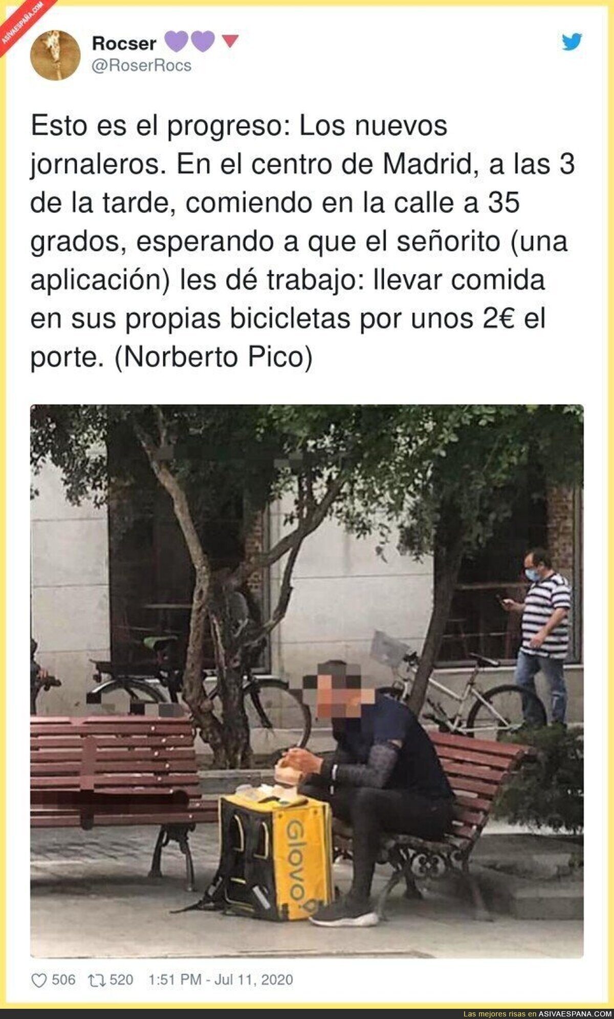 El esclavismo de Glovo