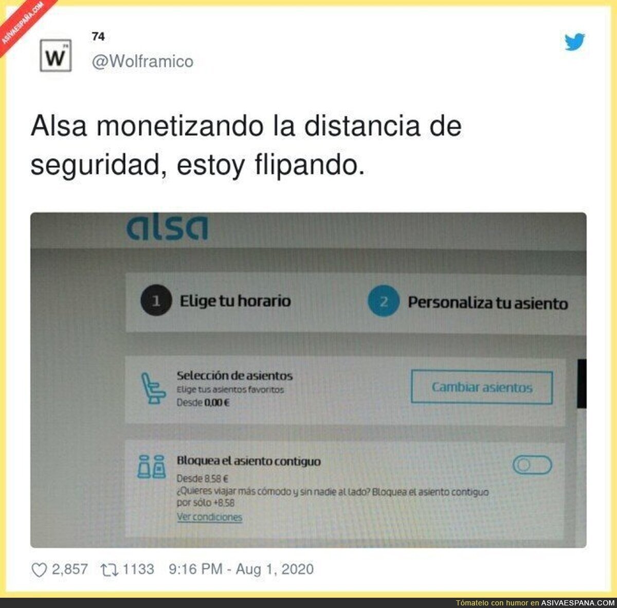 Un buen motivo para no viajar con ALSA