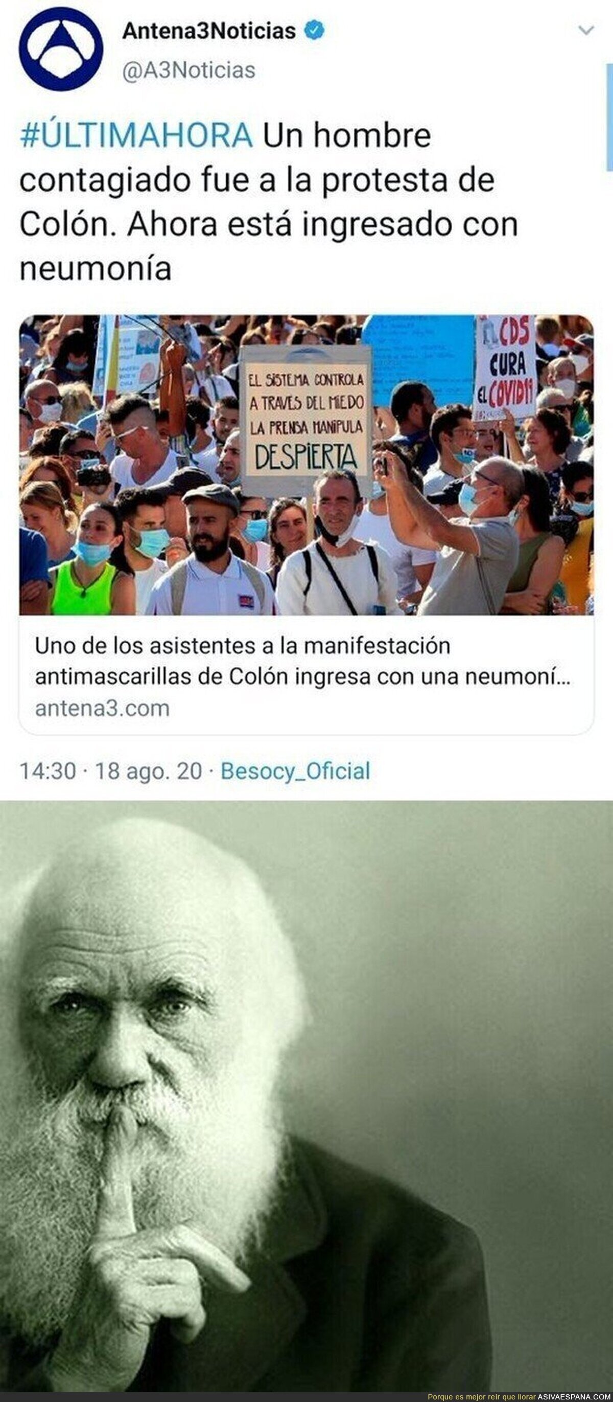 Darwin hizo todo el trabajo