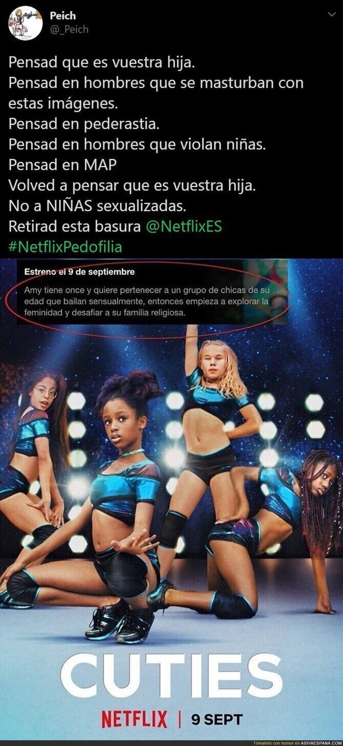 Acusan de pederastía a Netflix por esta película usando a niñas para seducir