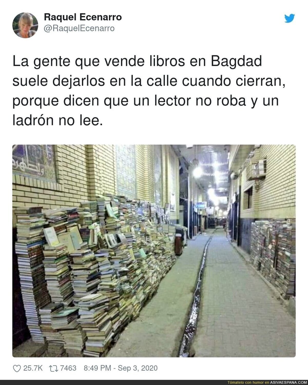 Bonita historia en Bagdad