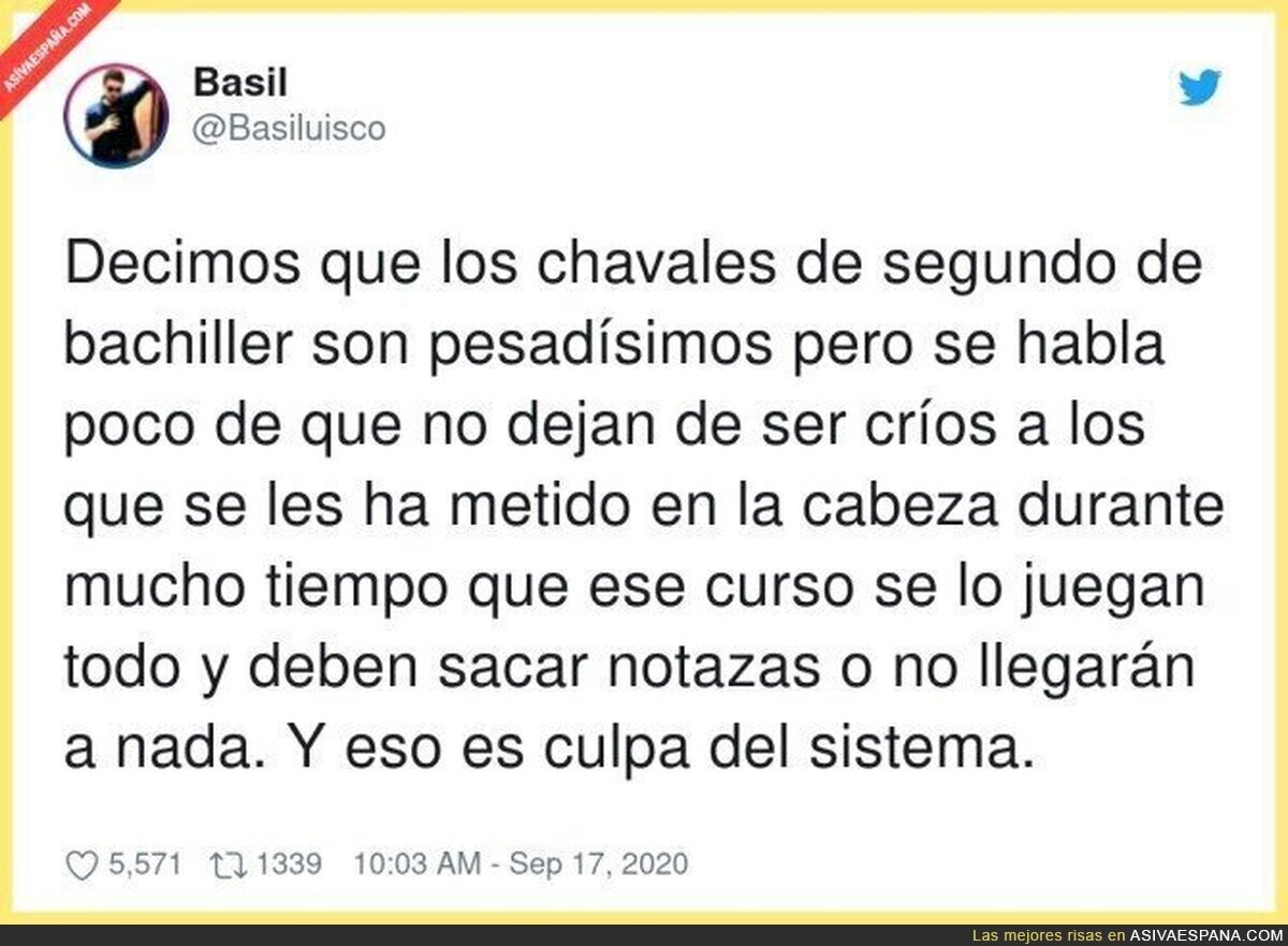 Esto es tal cual así