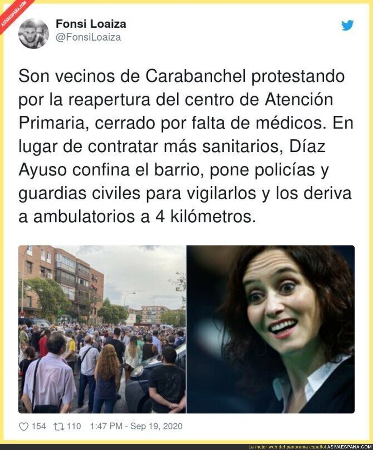 Son unos genios los de la Comunidad de Madrid