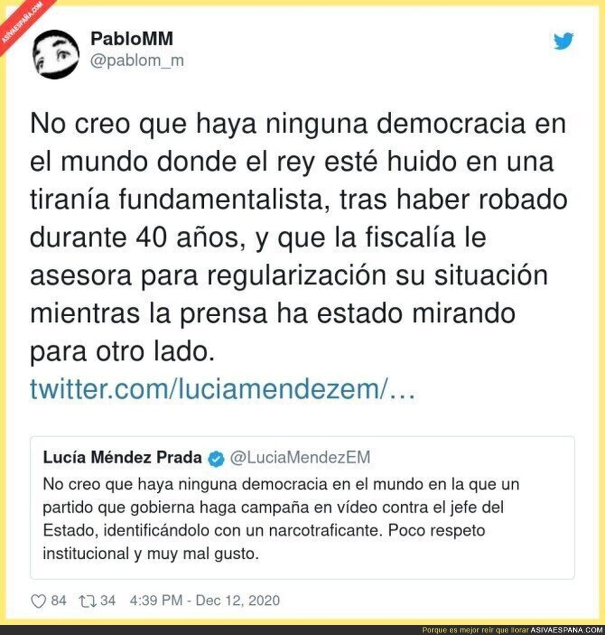 Lo que pasa en España no pasa en ningún lado