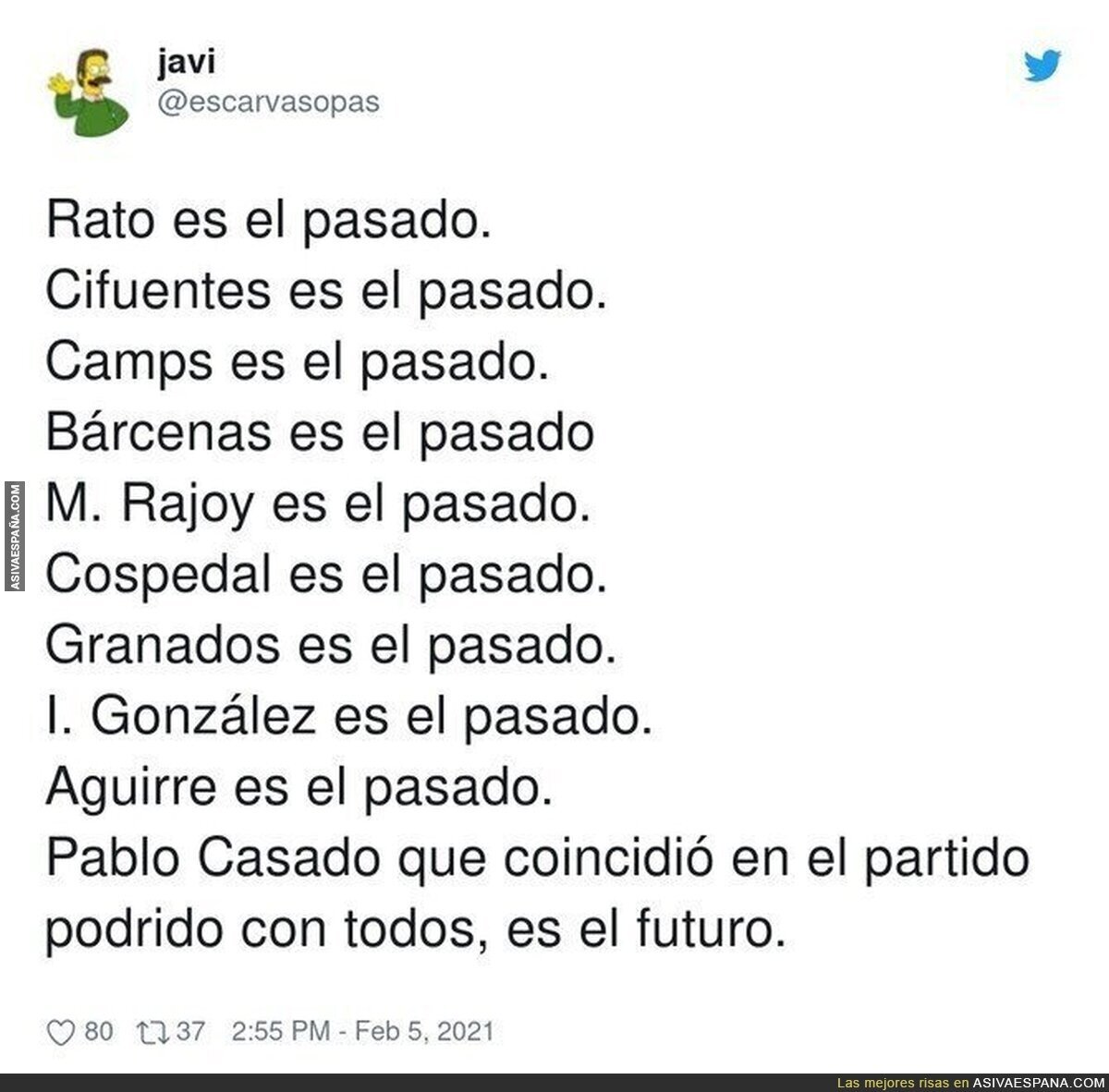 Todo el PP está podrido