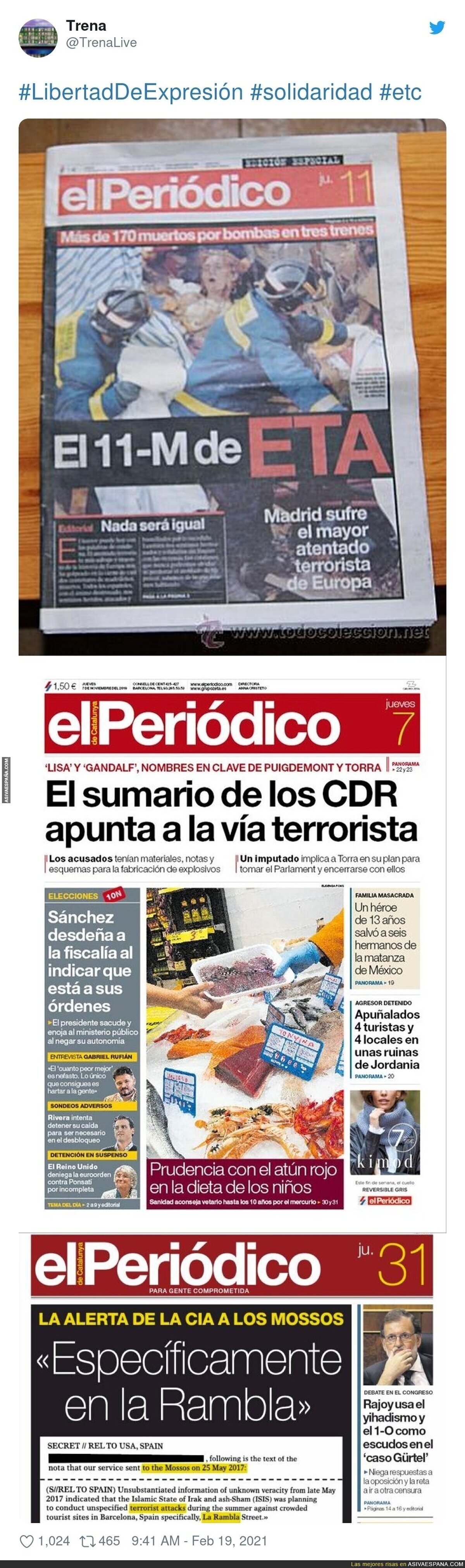 La gran credibilidad histórica de 'elPeriódico'