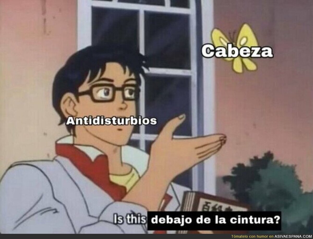 Los antidisturbios y sus dudas