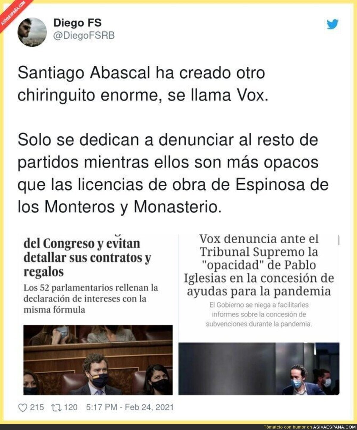 El gran chiringuito de VOX