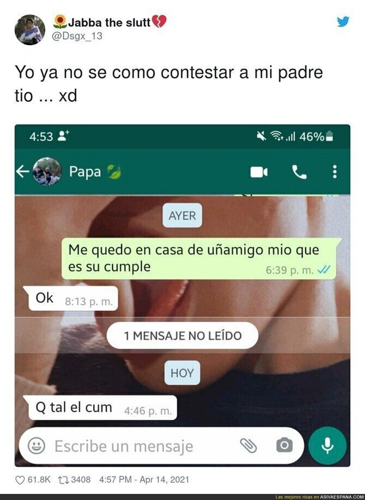 Mensajes muy confusos