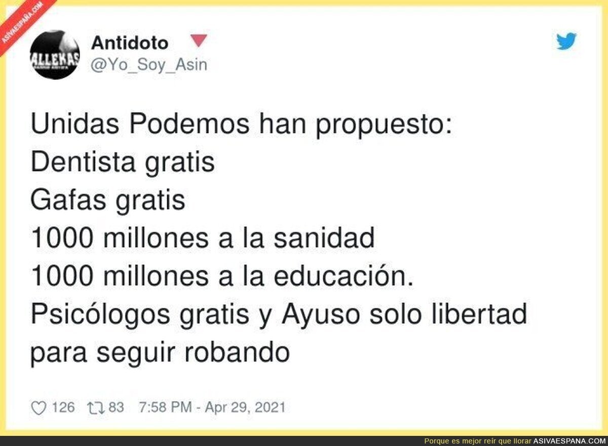 Diferentes propuestas