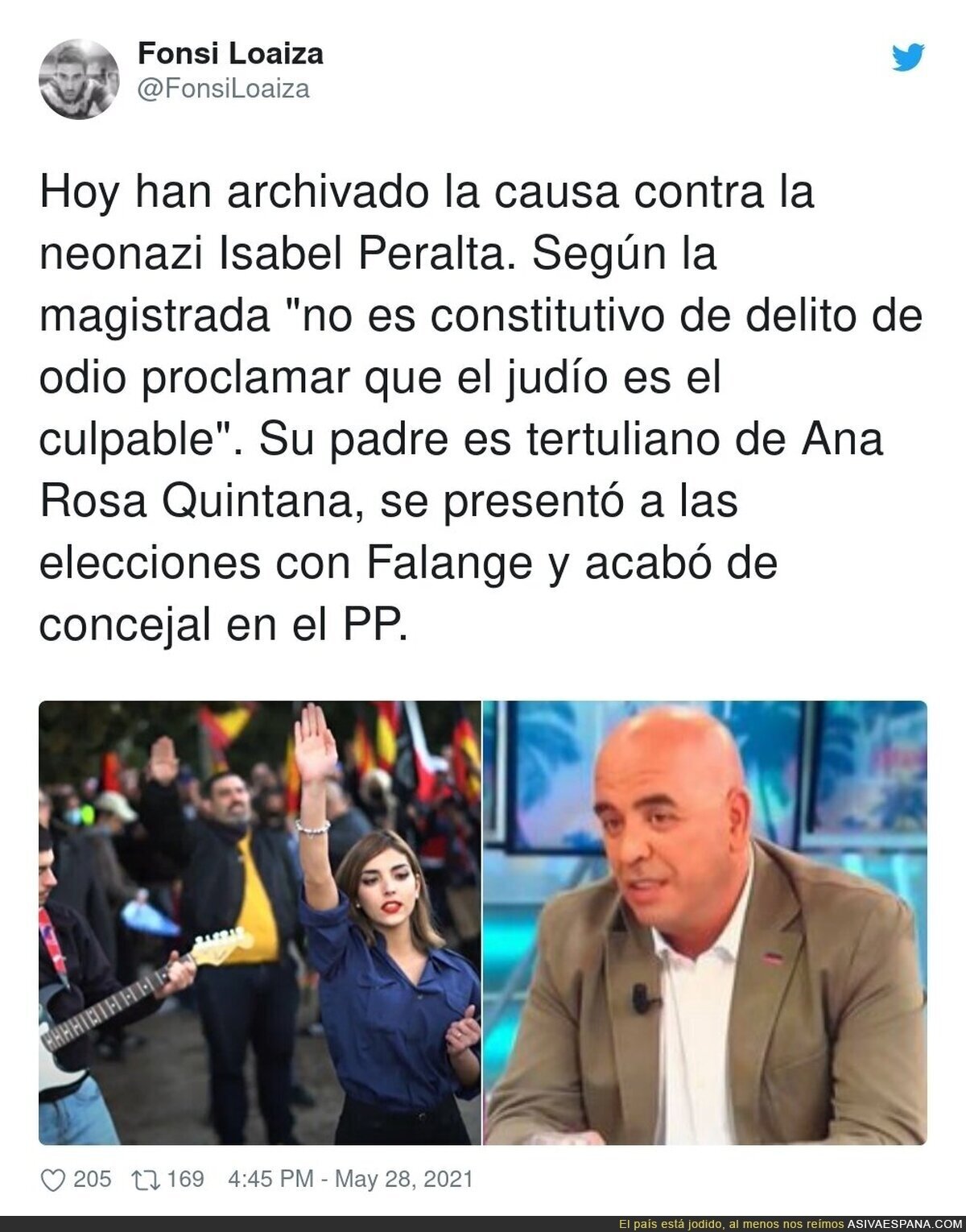 La sensacion de deproteccion desde el aparato judicial es cada vez mayor