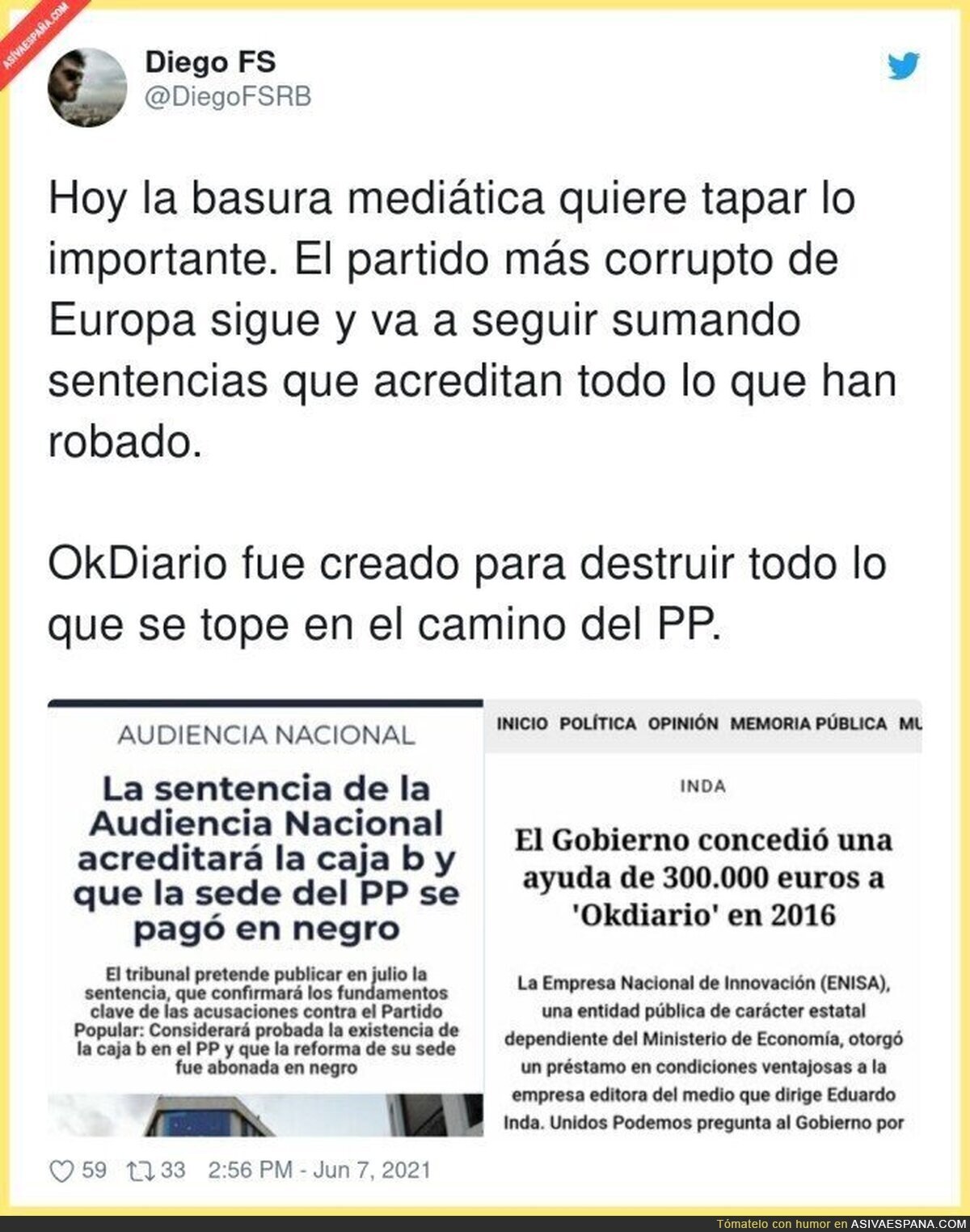 Curiosa relación de PP y Okdiario