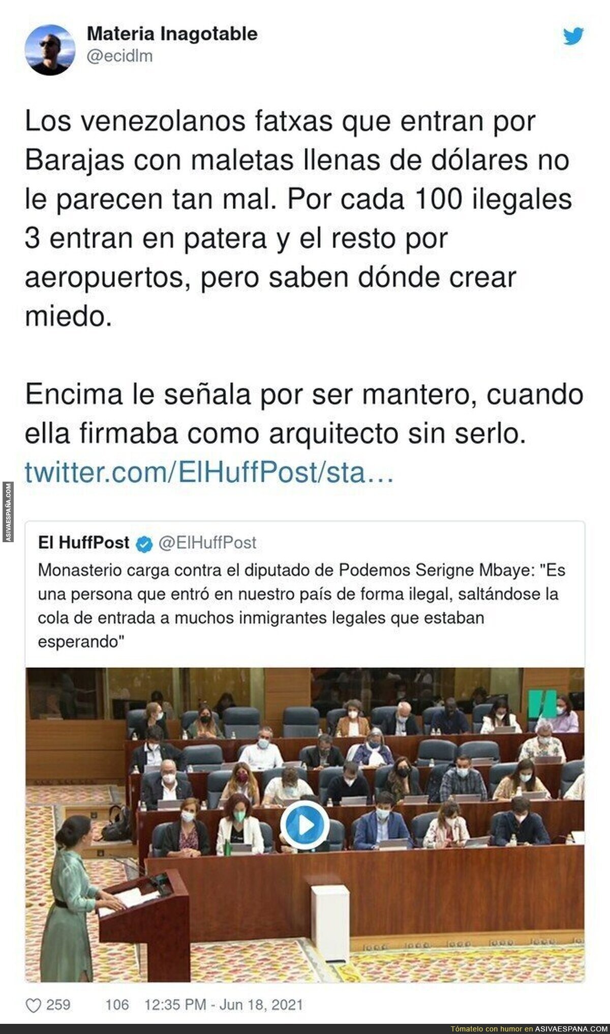 Vaya gentuza hay en VOX