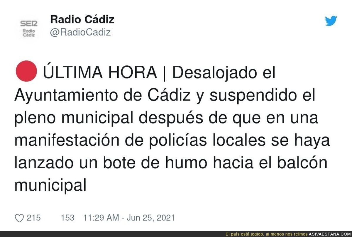 Si fuesen de izquierdas estarían hablando de terroristas