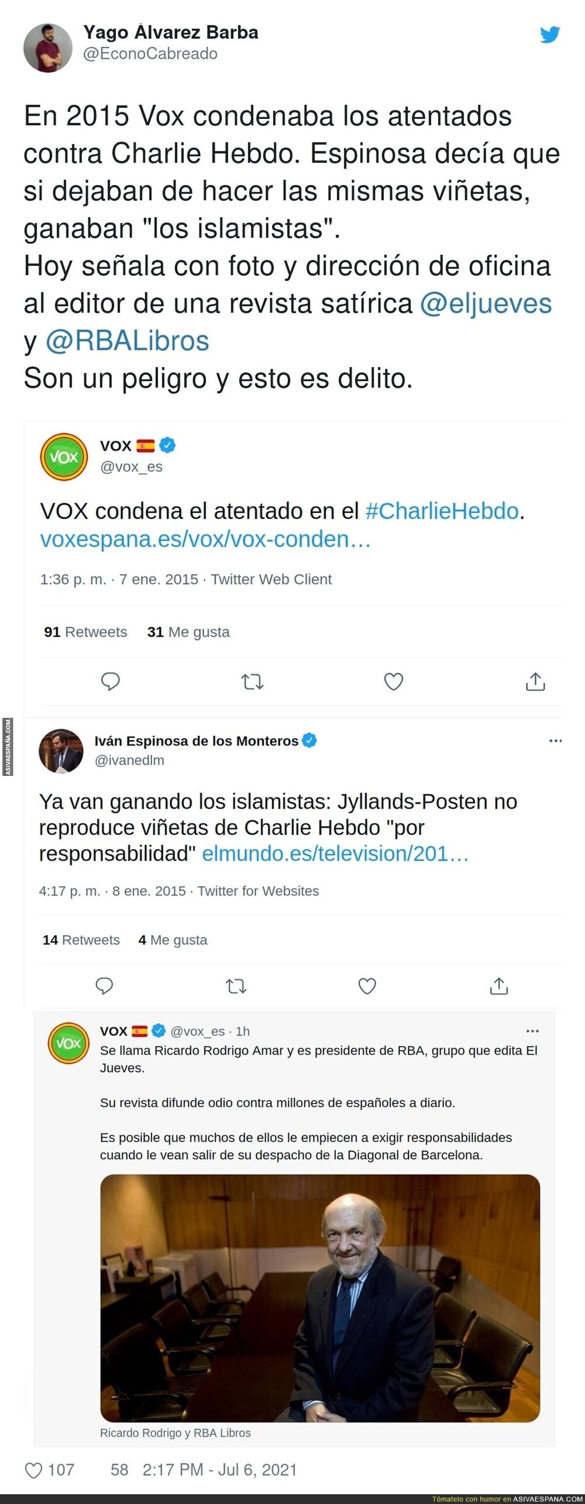 VOX se creen intocables