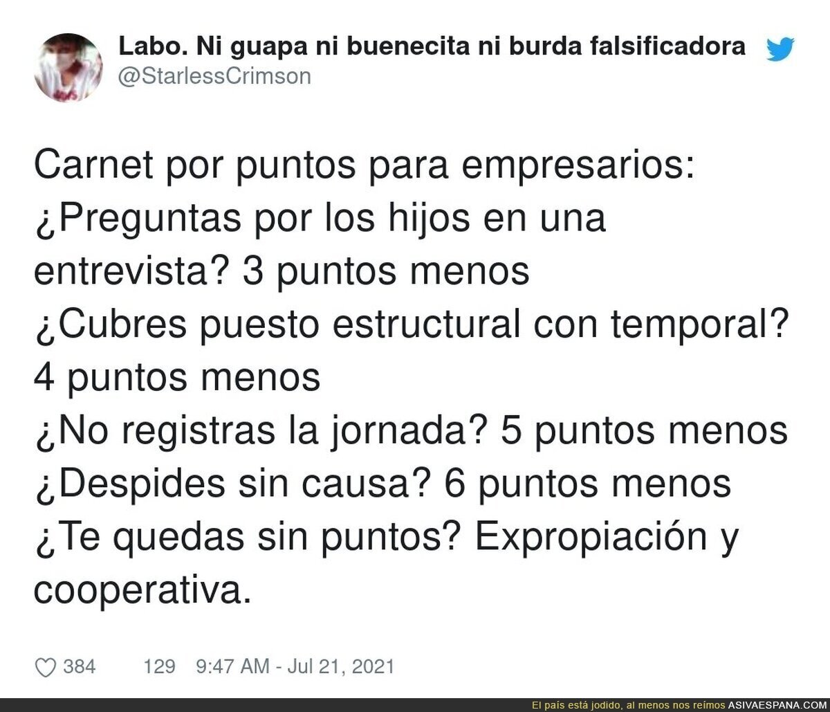 Ahora mismo, los 15 puntos los iban a tener cuatro