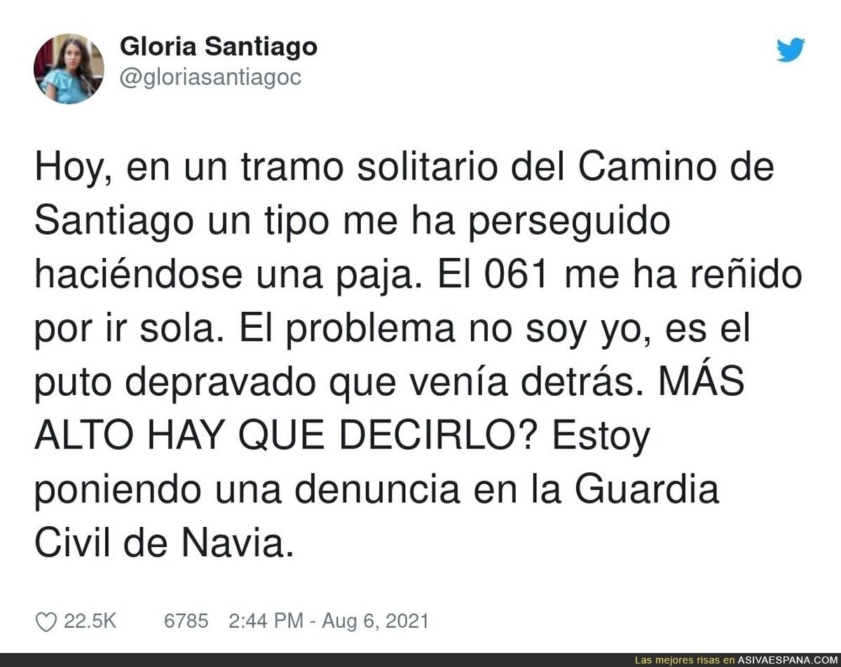 Muy grave que en el 061 culpen a la chica por ir sola