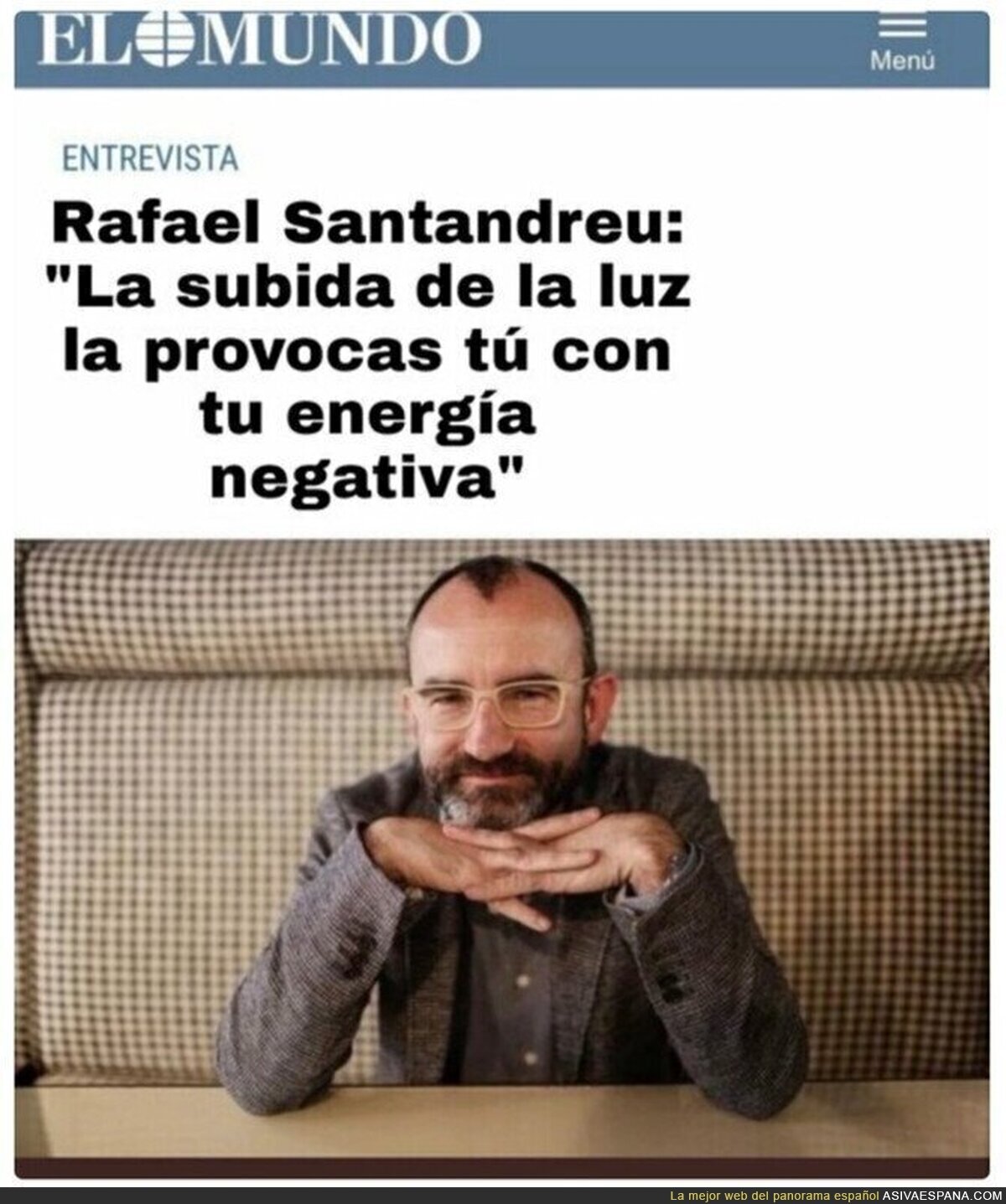 El precio de la luz y la culpa