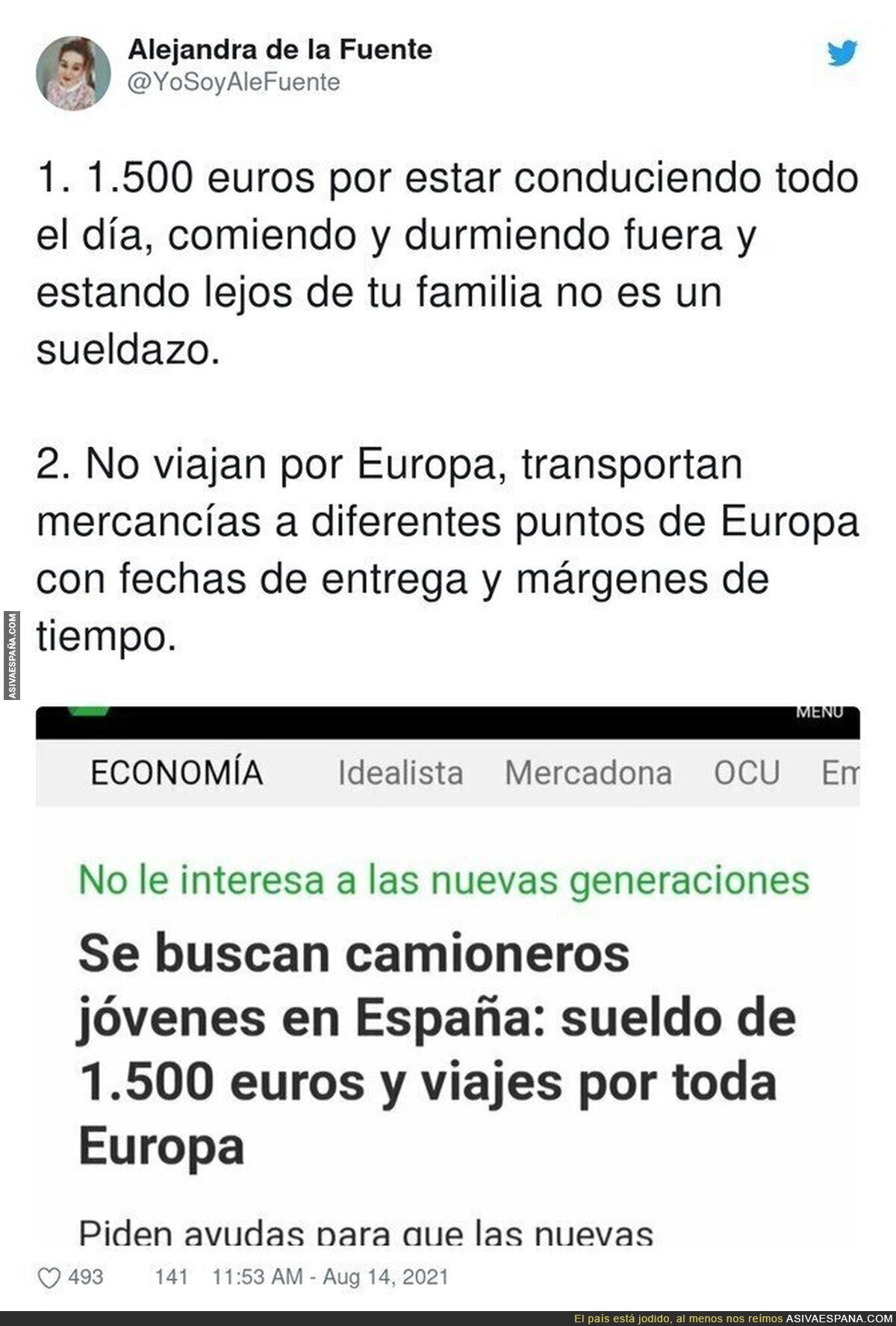 Lo pintan todo muy bonito con lo de "viajes por toda Europa"