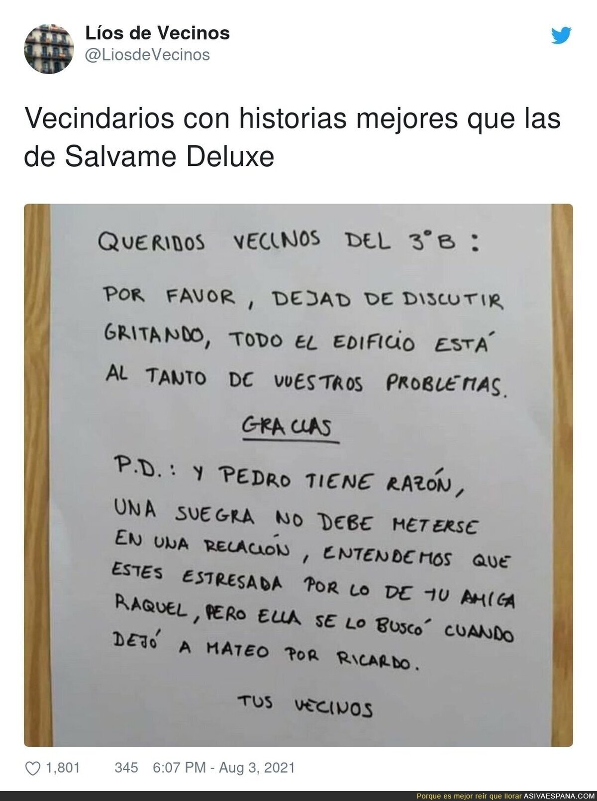 Necesito saber la continuación de la historia