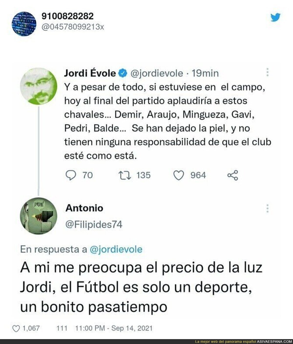 Ay Évole que te han pillado, por @04578099213x