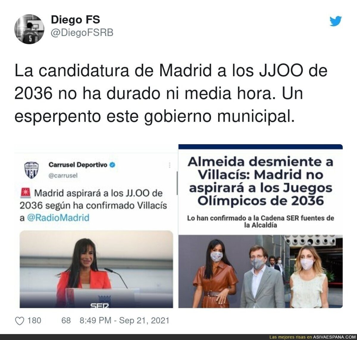 Récord Olímpico de desmentir noticias