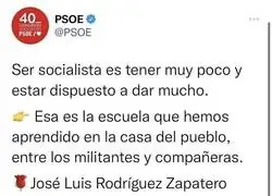 Lecciones de Zapatero que no aplica