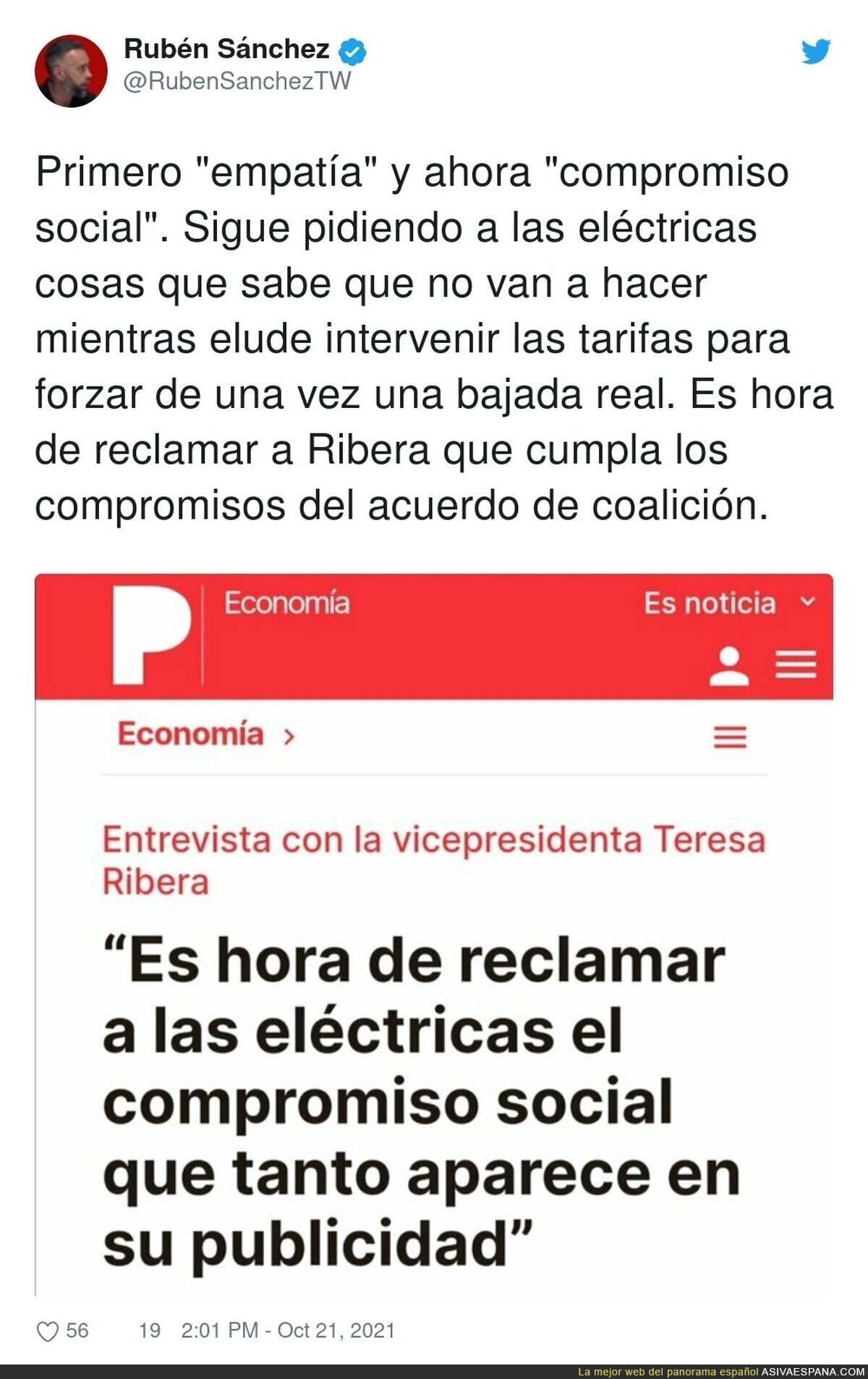 Es hora de las reclamaciones