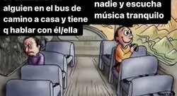 El placer de escuchar música bien tranquilo