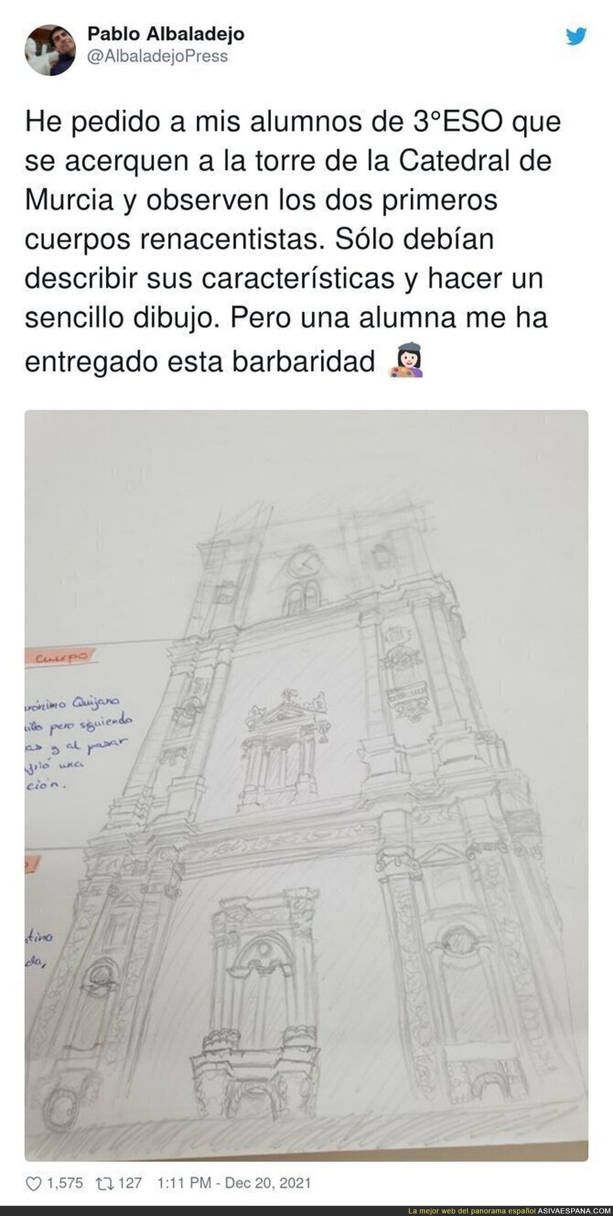 Una alumna con gran futuro