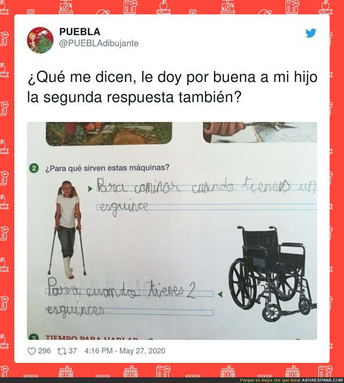 Brillante respuesta