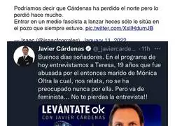 Javier Cárdenas sigue siendo el mismo energúmeno de siempre ahora en 'okdiario'