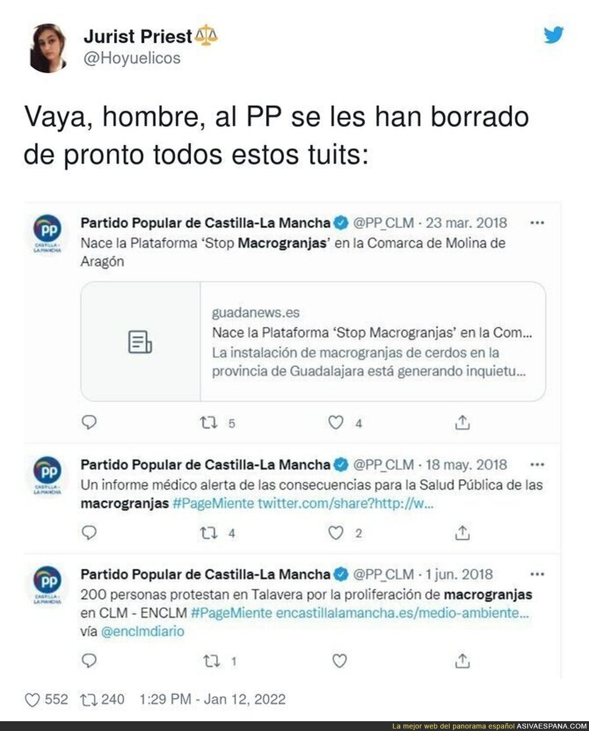 Borrado masivo en el PP